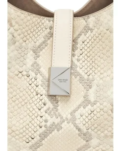 Kate Spade New York Deco Snake Embossed Leather Crossbody Tote