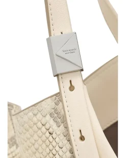 Kate Spade New York Deco Snake Embossed Leather Tulip Tote