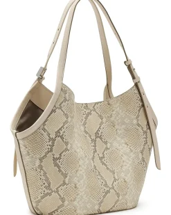 Kate Spade New York Deco Snake Embossed Leather Tulip Tote