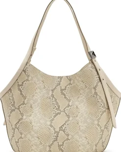 Kate Spade New York Deco Snake Embossed Leather Tulip Tote