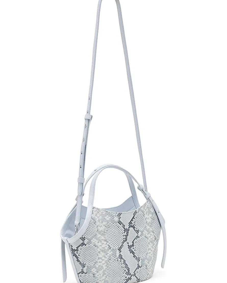 Kate Spade New York Deco Snake Embossed Leather Small Tulip Tote