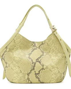 Kate Spade New York Deco Snake Embossed Leather Small Tulip Tote