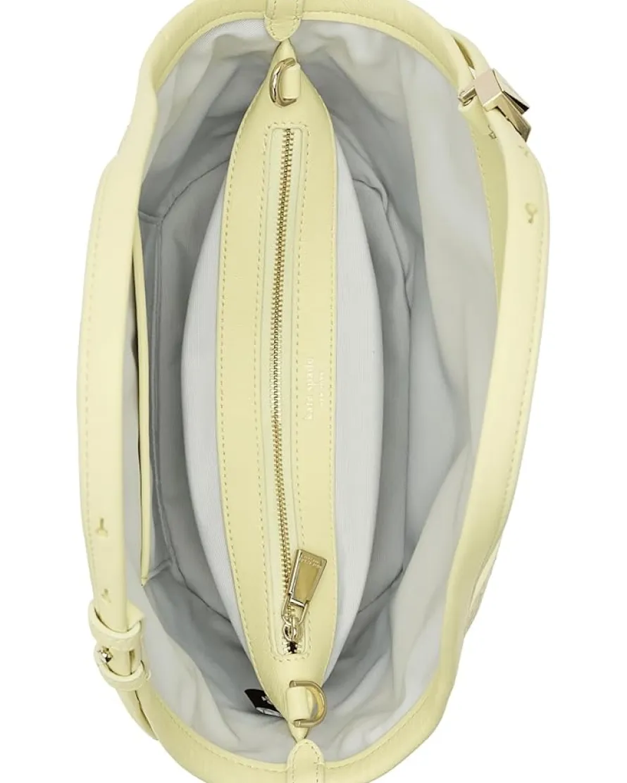 Kate Spade New York Deco Snake Embossed Leather Small Tulip Tote