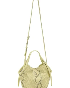 Kate Spade New York Deco Snake Embossed Leather Small Tulip Tote