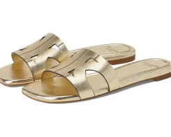 Kate Spade New York Duo Metallic Leather Slide Sandals Women's