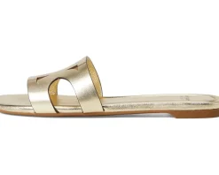Kate Spade New York Duo Metallic Leather Slide Sandals Women's