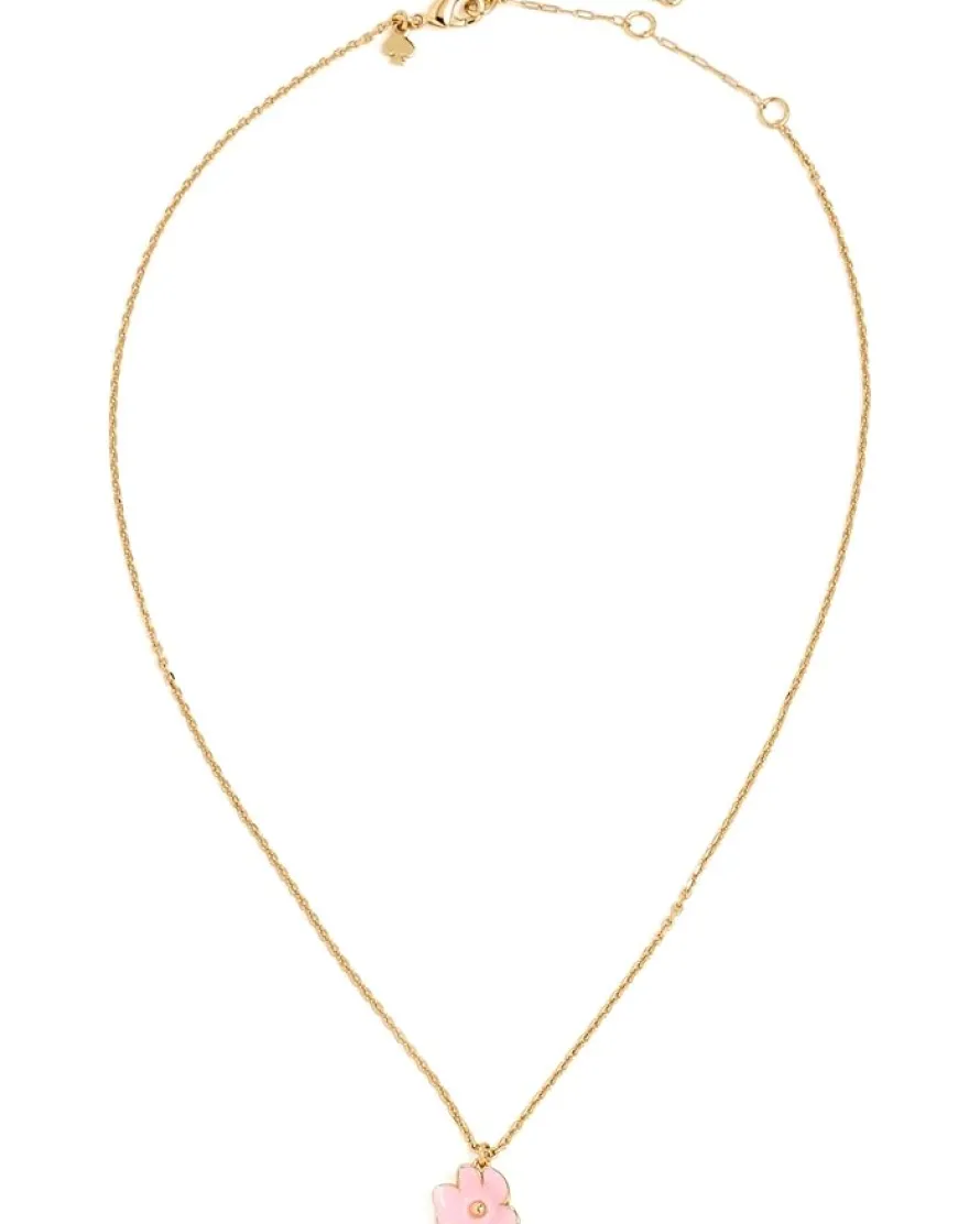 Kate Spade New York Golden Bloom Flower Pendant
