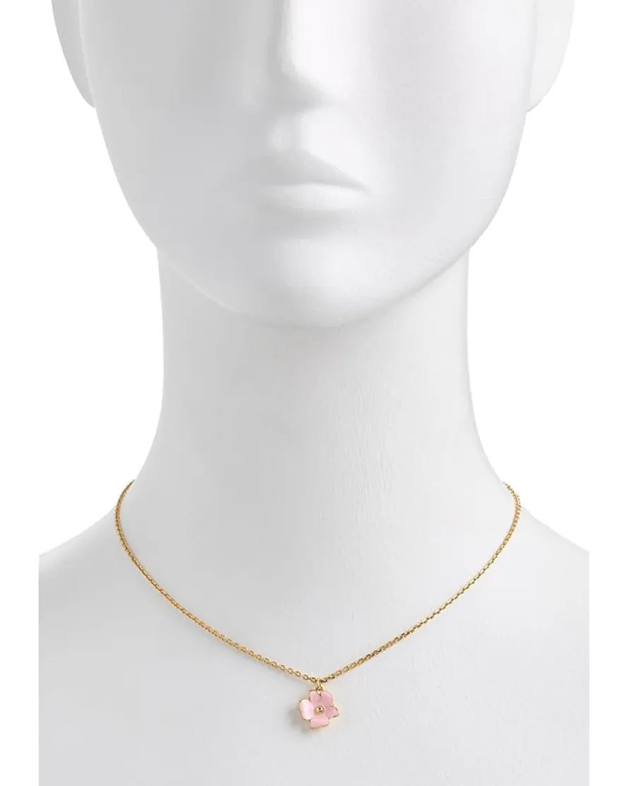 Kate Spade New York Golden Bloom Flower Pendant