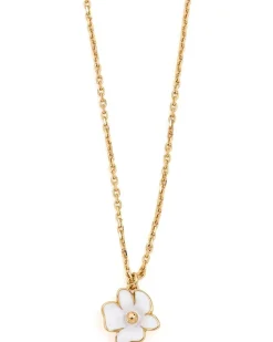 Kate Spade New York Golden Bloom Flower Pendant