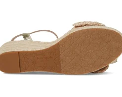 Kate Spade New York Leandra Raffia Espadrille Wedge Sandal Women's