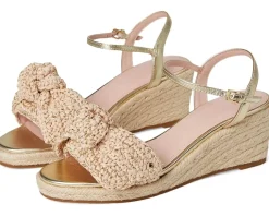 Kate Spade New York Leandra Raffia Espadrille Wedge Sandal Women's