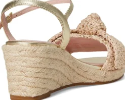 Kate Spade New York Leandra Raffia Espadrille Wedge Sandal Women's