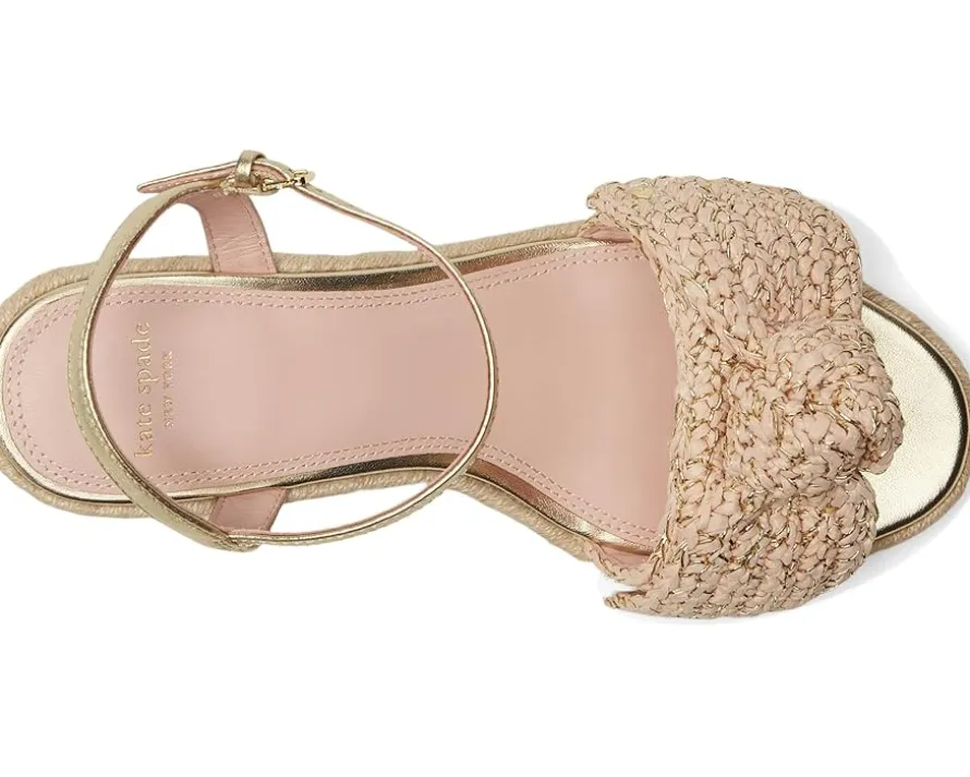 Kate Spade New York Leandra Raffia Espadrille Wedge Sandal Women's