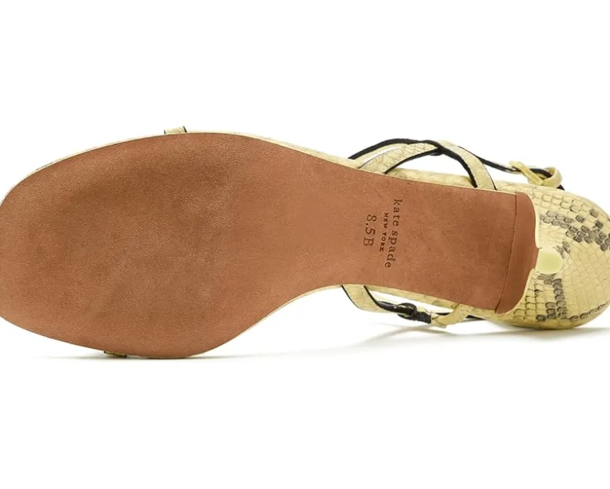 Kate Spade New York Loop Kitten Heel Sandals Women's