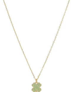 Kate Spade New York Pave Clover Pendant