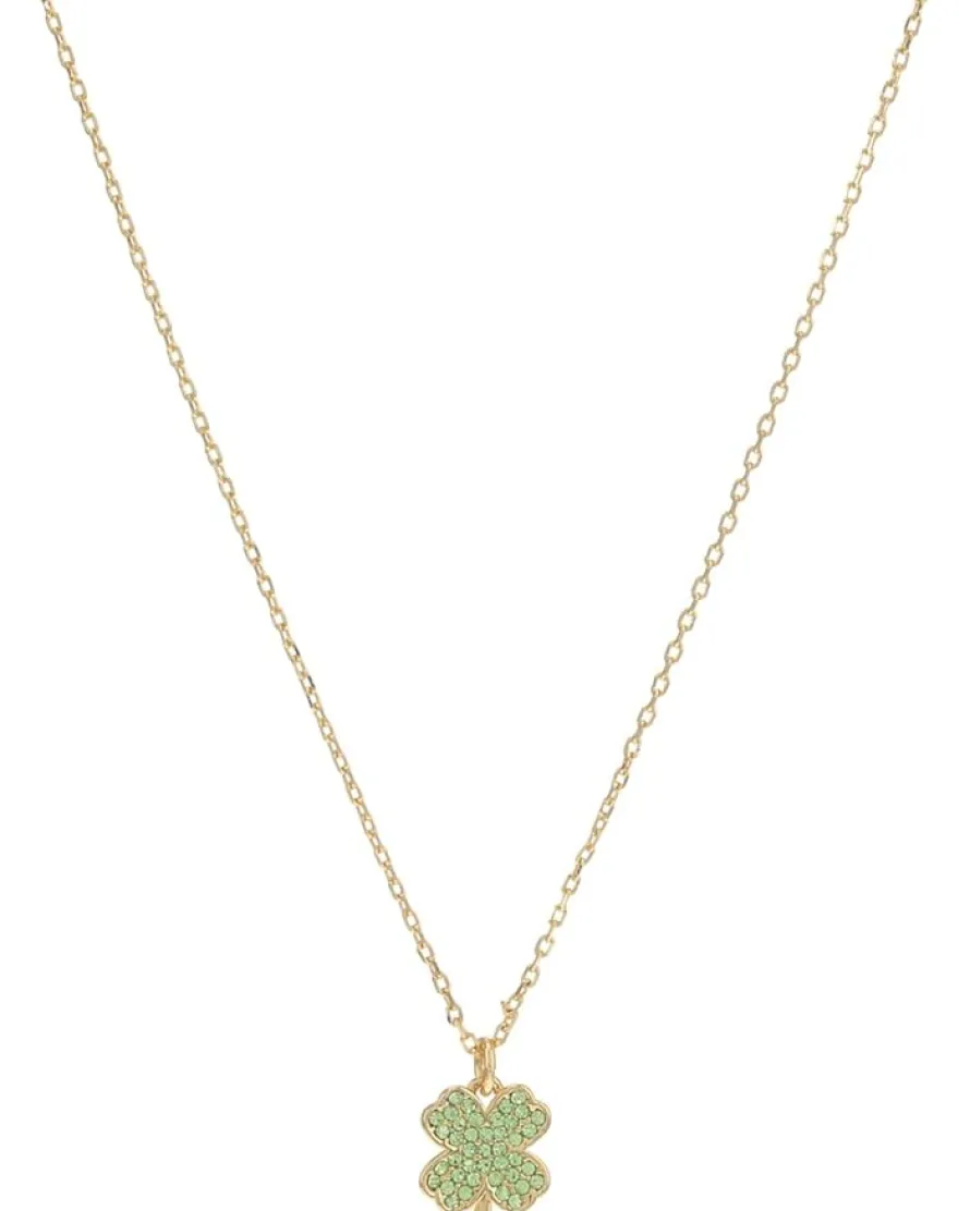 Kate Spade New York Pave Clover Pendant