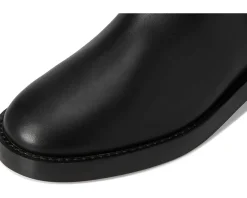 Kate Spade New York Spade Flower Stud Smooth Leather Moto Boots Women's