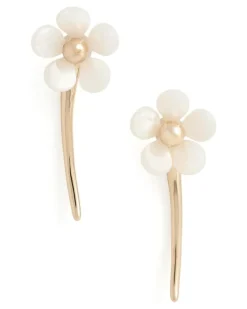 Kate Spade New York Summer Daze Flower Statement Earrings