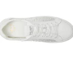 Kate Spade New York Tori Crystals Lace Up Sneakers Women's