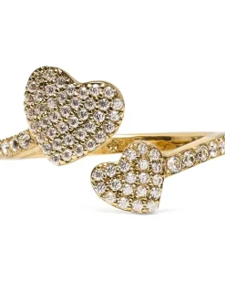 Kate Spade New York Yours Truly Pave Heart Ring