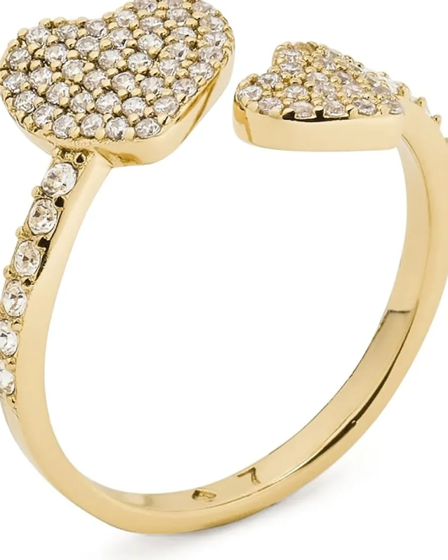 Kate Spade New York Yours Truly Pave Heart Ring
