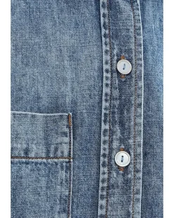 KUT from the Kloth Harley Denim Top Women's