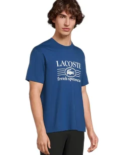 Lacoste Classic Fit Cotton Print T-shirt Men's