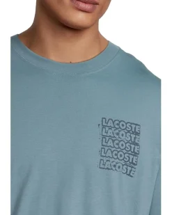 Lacoste Classic Fit Distorted Graphic T-shirt Men's
