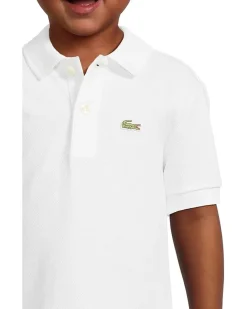 Lacoste Kids L1812 Short Sleeve Classic Pique Polo (Toddler/Little Kids/Big Kids)