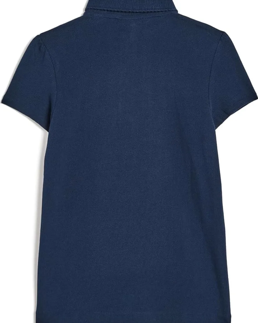 Lacoste Kids Scallop Collar Polo (Big Kid)