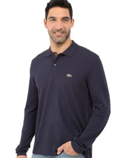 Lacoste Long Sleeve Classic Pique Polo Shirt Men's