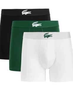 Lacoste 3-Pack Stretch Jersey Boxer Briefs Men's