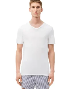 Lacoste 3-Pack V-Neck Slim Fit Essential T-Shirt Men's