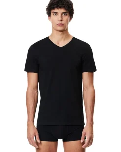 Lacoste 3-Pack V-Neck Slim Fit Essential T-Shirt Men's