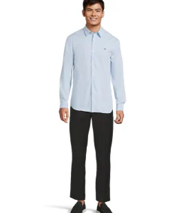 Lacoste Slim Fit Stretch Cotton Poplin Shirt Men's