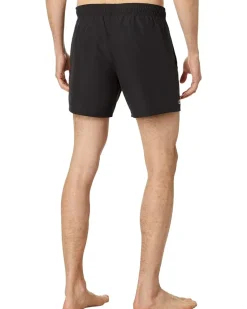 Lacoste Solid Elastic Waist Swim Trunks Men's