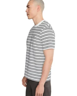Lacoste Striped Cotton T-Shirt Men's