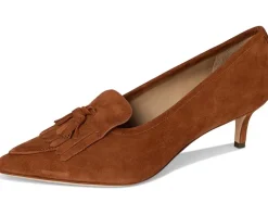 Lauren Ralph Lauren Adrienne Suede Kiltie Pumps Women's