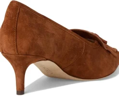 Lauren Ralph Lauren Adrienne Suede Kiltie Pumps Women's