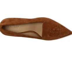 Lauren Ralph Lauren Adrienne Suede Kiltie Pumps Women's