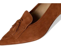 Lauren Ralph Lauren Adrienne Suede Kiltie Pumps Women's