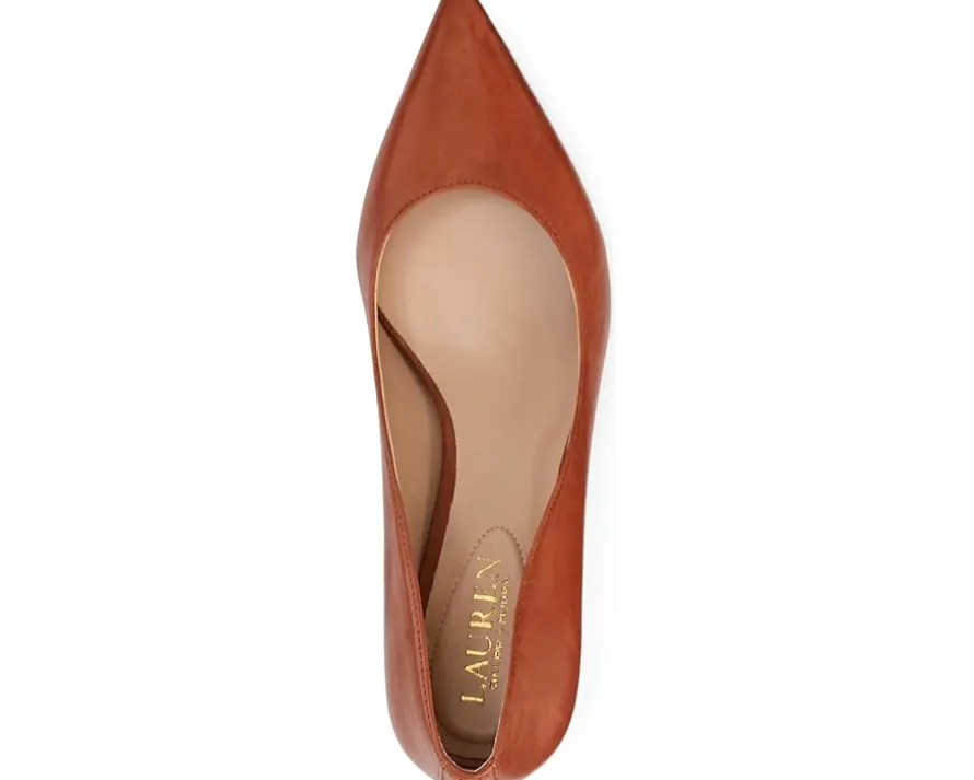 Lauren Ralph Lauren Adrienne Leather Pump Women's