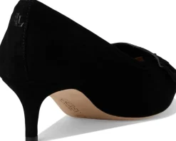 Lauren Ralph Lauren Adrienne Suede Kiltie Pumps Women's