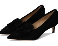 Lauren Ralph Lauren Adrienne Suede Kiltie Pumps Women's