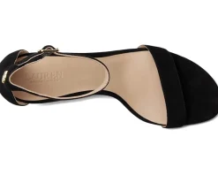Lauren Ralph Lauren Allie Mid-Heel Suede Sandals Women's
