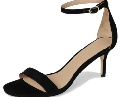 Lauren Ralph Lauren Allie Mid-Heel Suede Sandals Women's