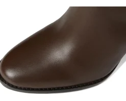 Lauren Ralph Lauren Collins Calfskin Tall Boots Heel Women's