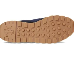 Lauren Ralph Lauren Dani Perforated Suede Sneakers Women's