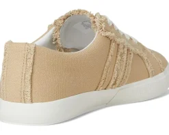 Lauren Ralph Lauren Janson Frayed Canvas Sneakers Women's