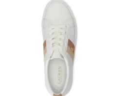Lauren Ralph Lauren Janson II Leather Sneakers Women's